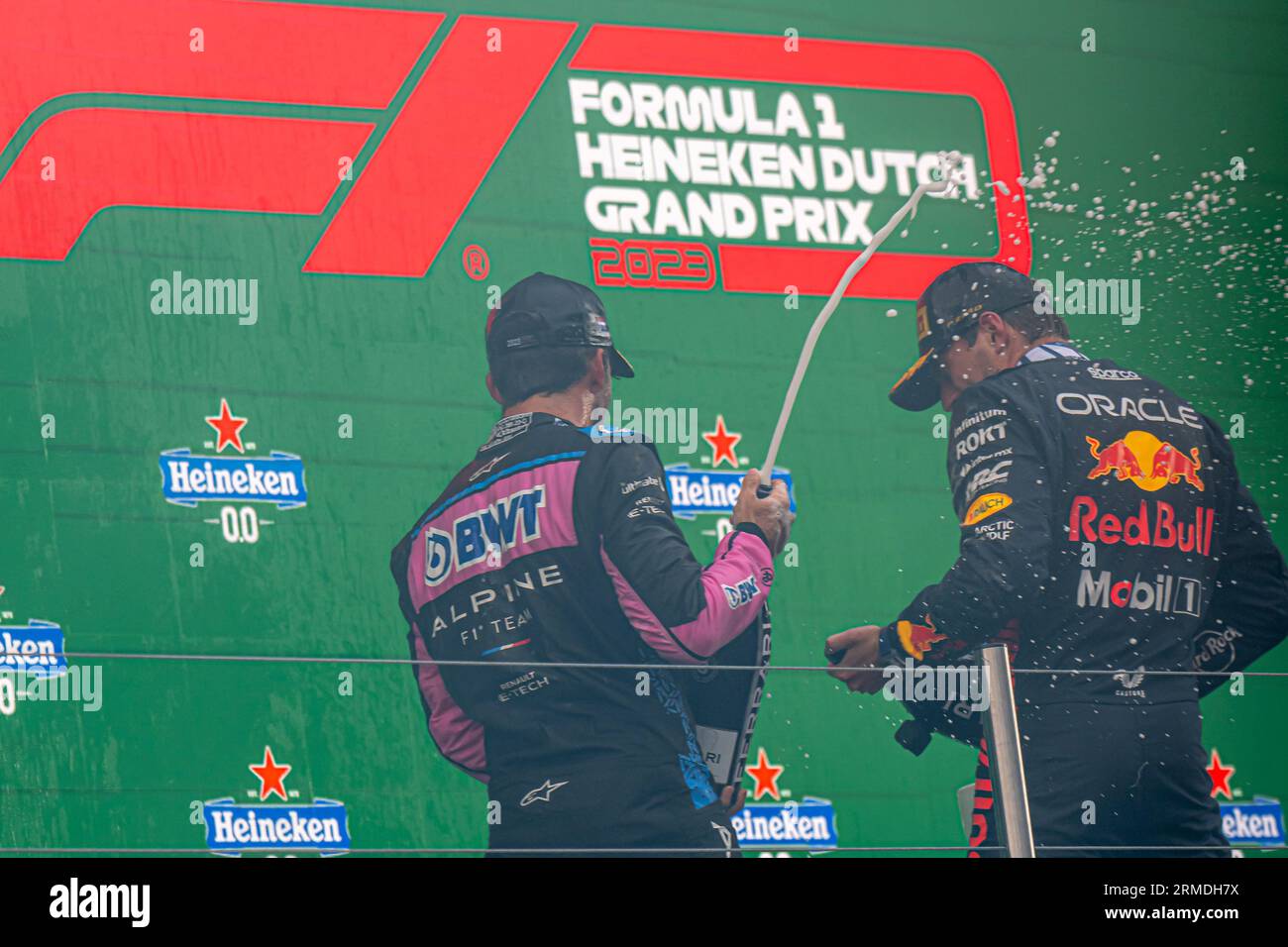 Zandvoort, pays-Bas, août 27, Pierre Gasly, de France, concourt pour Alpine . Jour de la course, ronde 14 du championnat de Formule 1 2023. Crédit : Michael Potts/Alamy Live News Banque D'Images