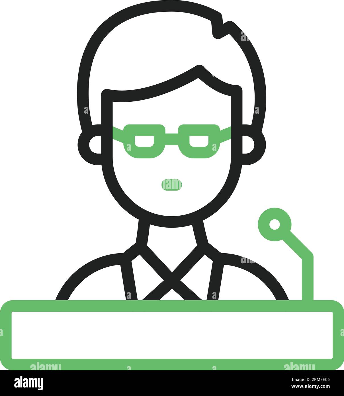 Image de l'icône Professeur. Illustration de Vecteur