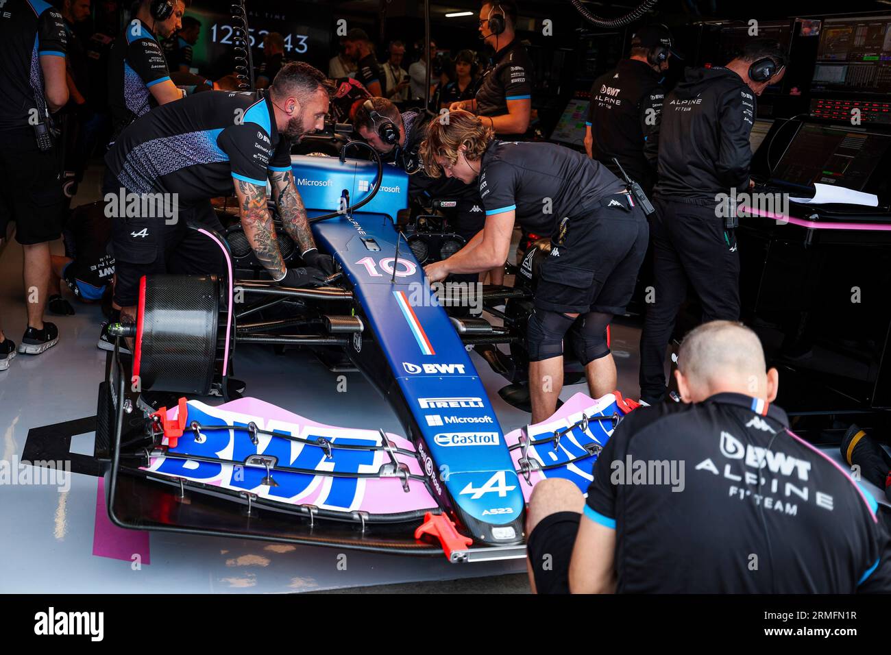 Zandvoort, pays-Bas. 25 août 2023. #10 Pierre Gasly (FRA, BWT Alpine F1 Team), Grand Prix de F1 des pays-Bas sur le circuit Zandvoort le 25 août 2023 à Zandvoort, pays-Bas. (Photo de HIGH TWO) crédit : dpa/Alamy Live News Banque D'Images