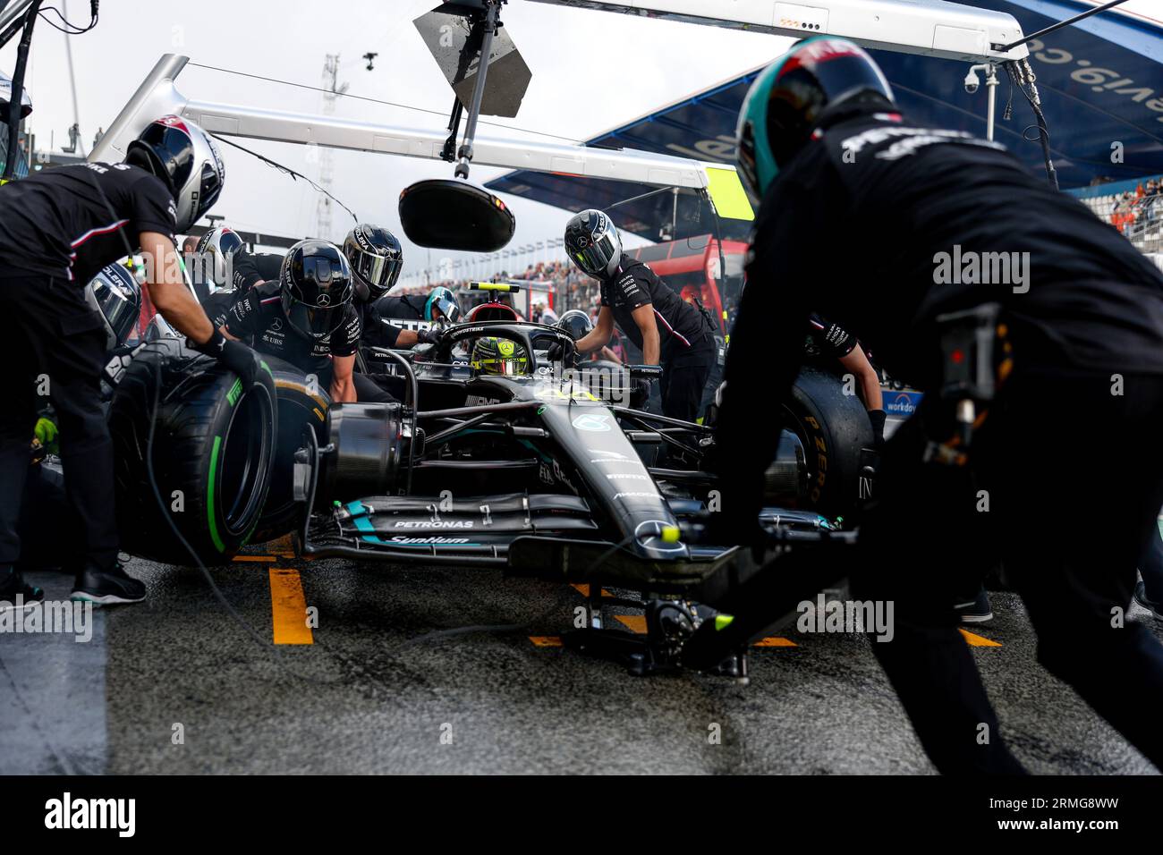 Zandvoort, pays-Bas. 26 août 2023. #44 Lewis Hamilton (GBR, Mercedes-AMG Petronas F1 Team), Grand Prix de F1 des pays-Bas sur le circuit Zandvoort le 26 août 2023 à Zandvoort, pays-Bas. (Photo de HIGH TWO) crédit : dpa/Alamy Live News Banque D'Images