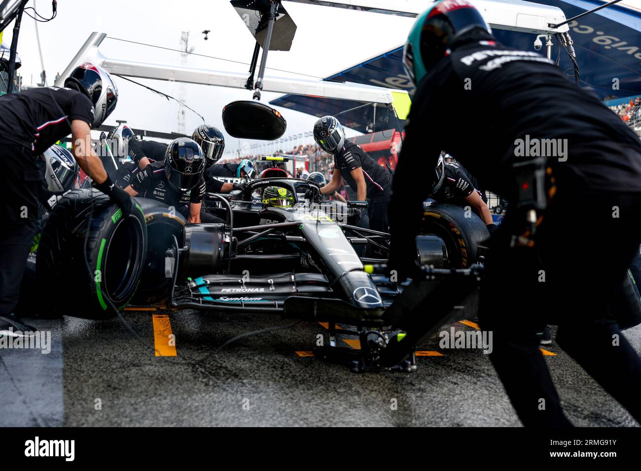 Zandvoort, pays-Bas. 26 août 2023. #44 Lewis Hamilton (GBR, Mercedes-AMG Petronas F1 Team), Grand Prix de F1 des pays-Bas sur le circuit Zandvoort le 26 août 2023 à Zandvoort, pays-Bas. (Photo de HIGH TWO) crédit : dpa/Alamy Live News Banque D'Images