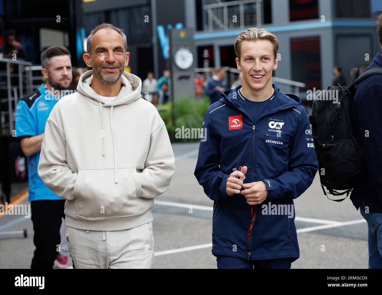 Zandvoort, pays-Bas. 27 août 2023. #40 Liam Lawson (NZL, Scuderia AlphaTauri), Grand Prix de F1 des pays-Bas au circuit Zandvoort le 27 août 2023 à Zandvoort, pays-Bas. (Photo de HIGH TWO) crédit : dpa/Alamy Live News Banque D'Images