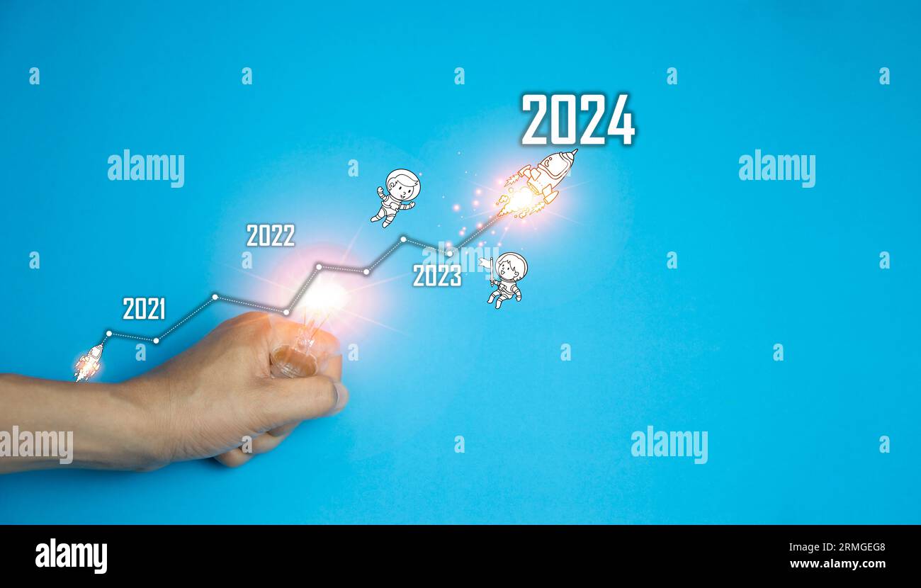 Bonne année 2024 avec Graph et compte à rebours Joyeux Noël et bonne