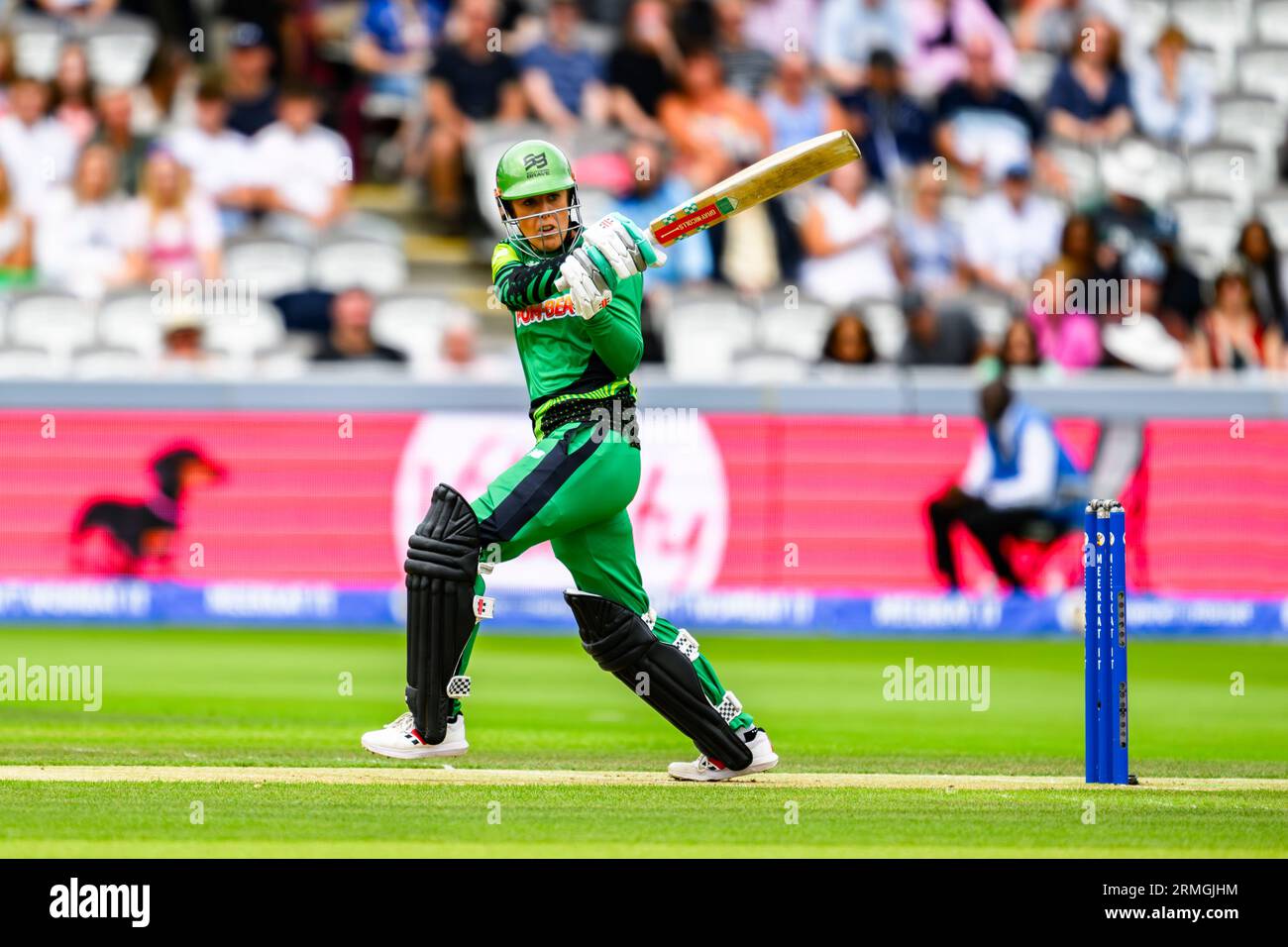 LONDRES, ROYAUME-UNI. 27 août 23. Lors de la finale - Southern Brave Women vs Northern Supercharges Women au Lord's Cricket Ground le dimanche 27 août 2023 à LONDRES EN ANGLETERRE. Crédit : Taka Wu/Alamy Live News Banque D'Images