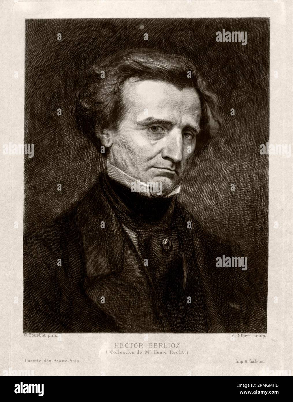 Hector Louis Berlioz (1803 – 1869) Banque D'Images