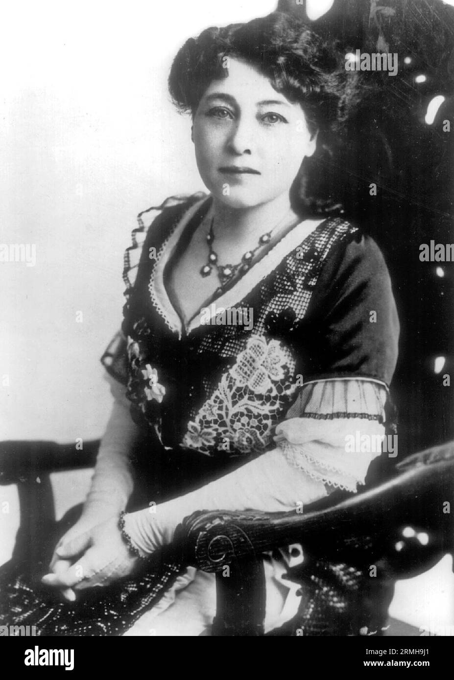 Alice Ida Antoinette Guy-Blaché (1873 – 1968) cinéaste pionnière française. Banque D'Images