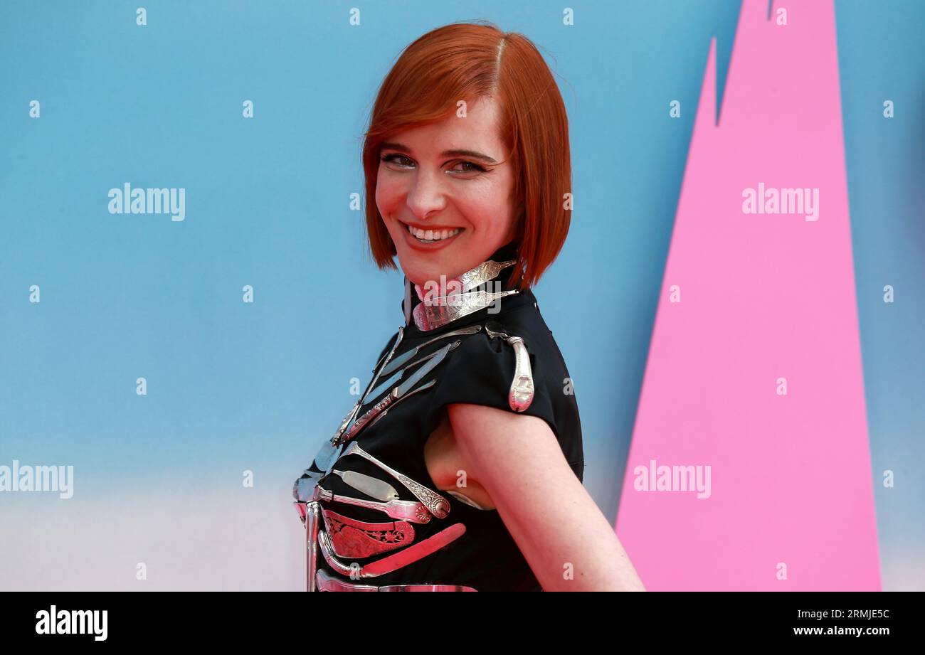 Hari NEF assiste à la première européenne Barbie au Cineworld Leicester Square le 12 juillet 2023 à Londres, en Angleterre. Banque D'Images