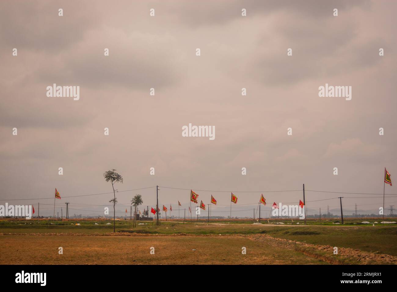 Quelques images de paysage des activités agricoles à Lam Dong Lam Dong paysage Ha Tinh Vietnam temples antiques au Vietnam Banque D'Images