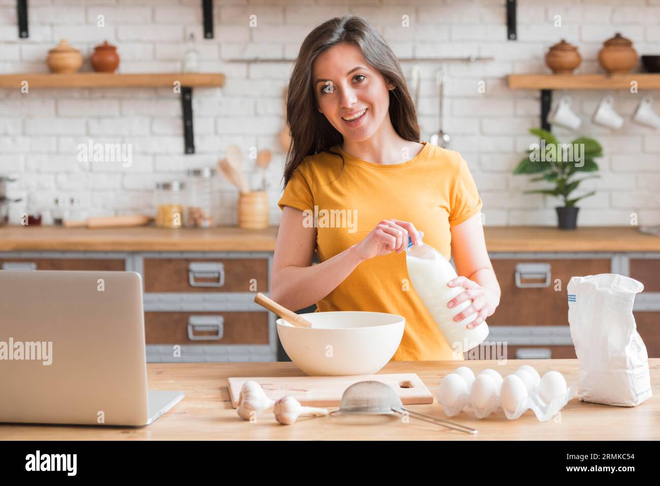 Comment cuisiner e-learning concept de cours Banque D'Images