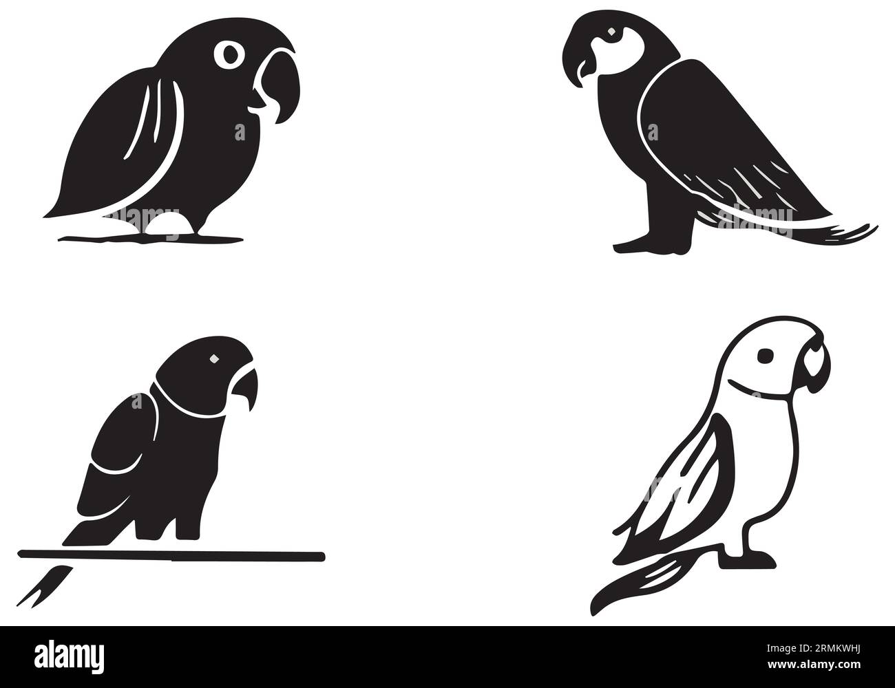 oiseaux Illustration de Vecteur