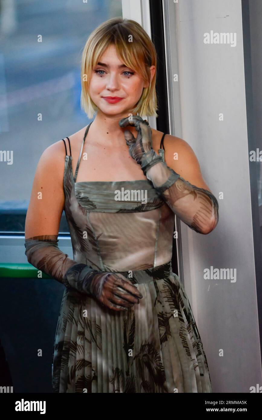 Clara Galle : des célébrités espagnoles ont assisté au photocall pendant le film espagnol mi Soledad tiene Alas (Ma solitude a des ailes), en première au Kine Banque D'Images