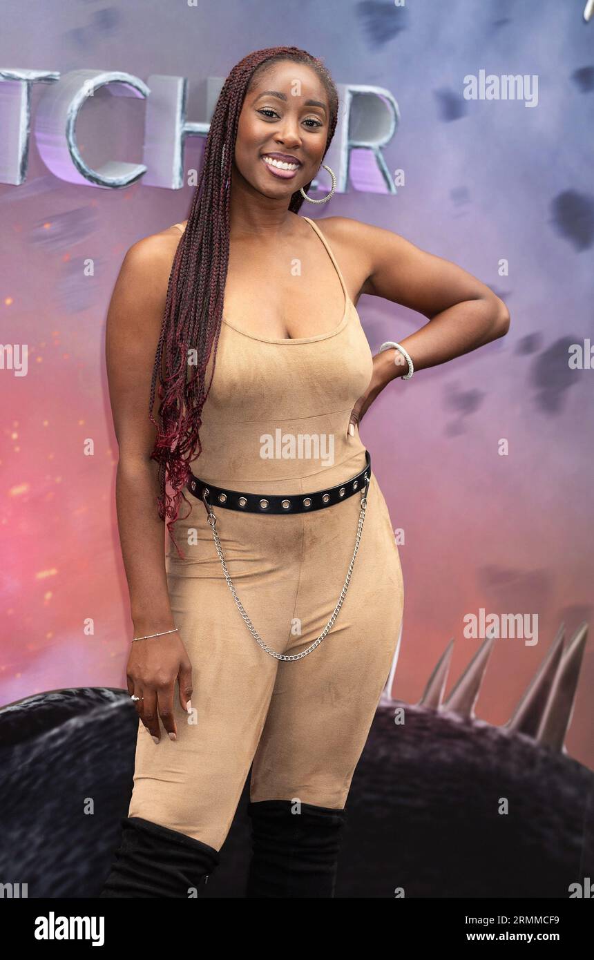 Londres, Royaume-Uni. 28 juin 2023. Scarlette Douglas assiste à The Witcher Season 3 UK Premiere Arrivals au Now Building à Outernet à Londres, en Angleterre. Crédit : S.A.M./Alamy Live News Banque D'Images