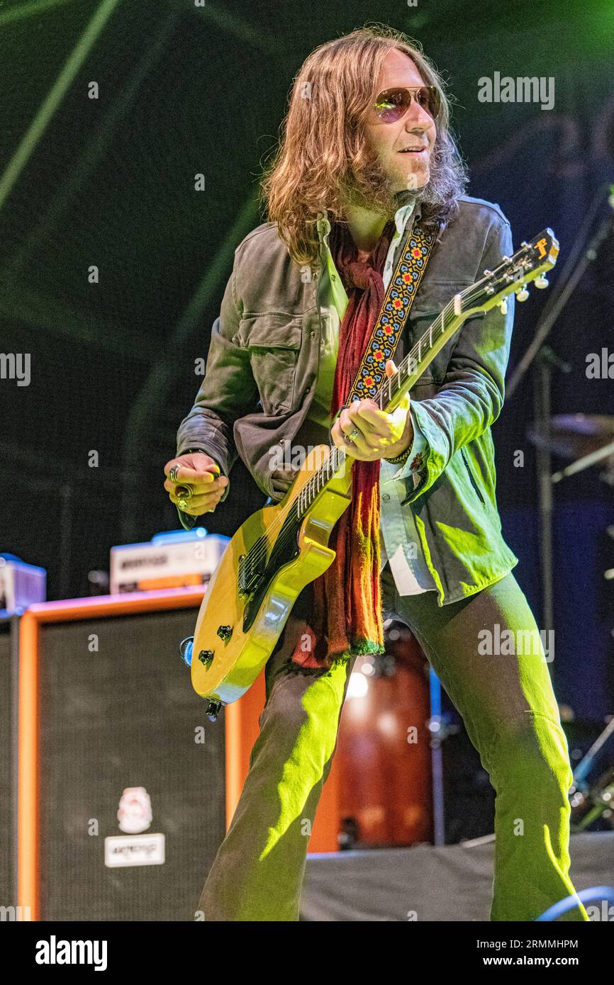 BlackBerry Smoke live au festival long Road 23 Banque D'Images