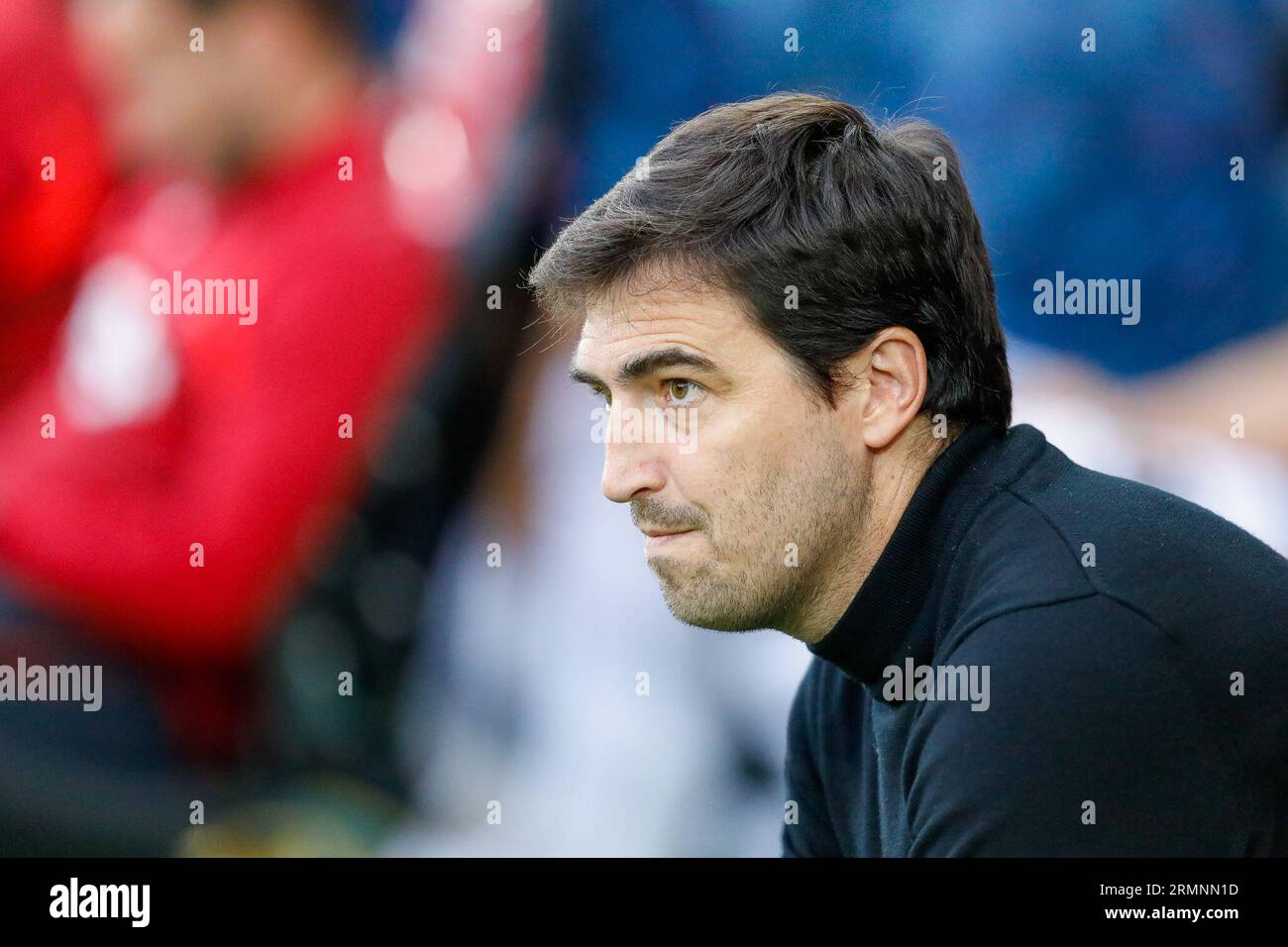 Swansea, Royaume-Uni. 29 août 2023. Andoni Iraola, Manager de Bournemouth, avant Tonights Carabao Cup, match de 2e tour, Swansea City contre AFC Bournemouth au Swansea.com Stadium de Swansea, pays de Galles, le mardi 29 août 2023. Cette image ne peut être utilisée qu'à des fins éditoriales. À usage éditorial uniquement, photo de crédit : Andrew Orchard photographie sportive/Alamy Live News Banque D'Images