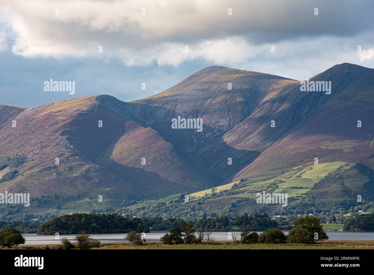 Skiddaw Peak, Lake District. Royaume-Uni 26 août 2023. Banque D'Images