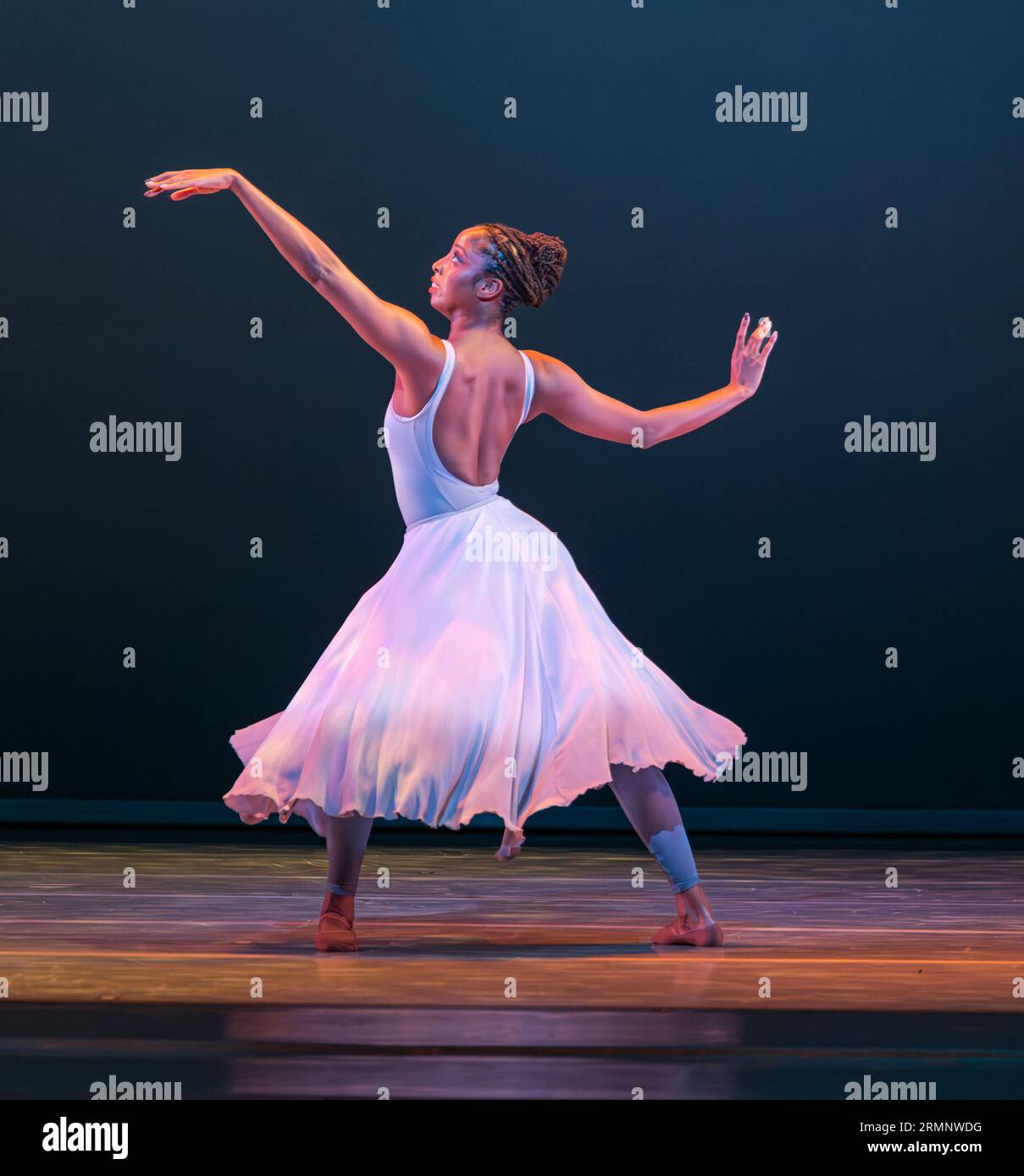 Performance de la danseuse d'Alvin Ailey Ashley Mayeux, Edinburgh International Festival, Ecosse, Royaume-Uni Banque D'Images