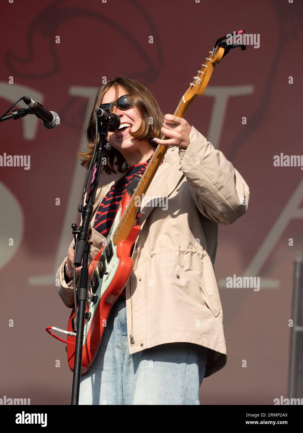 Londres, Royaume-Uni. 28 août 2023. Snail Mail (Lindsey Jordan) se produit au All points East Festival, Victoria Park, Londres. (Photo James Warren/SOPA Images/Sipa USA) crédit : SIPA USA/Alamy Live News Banque D'Images