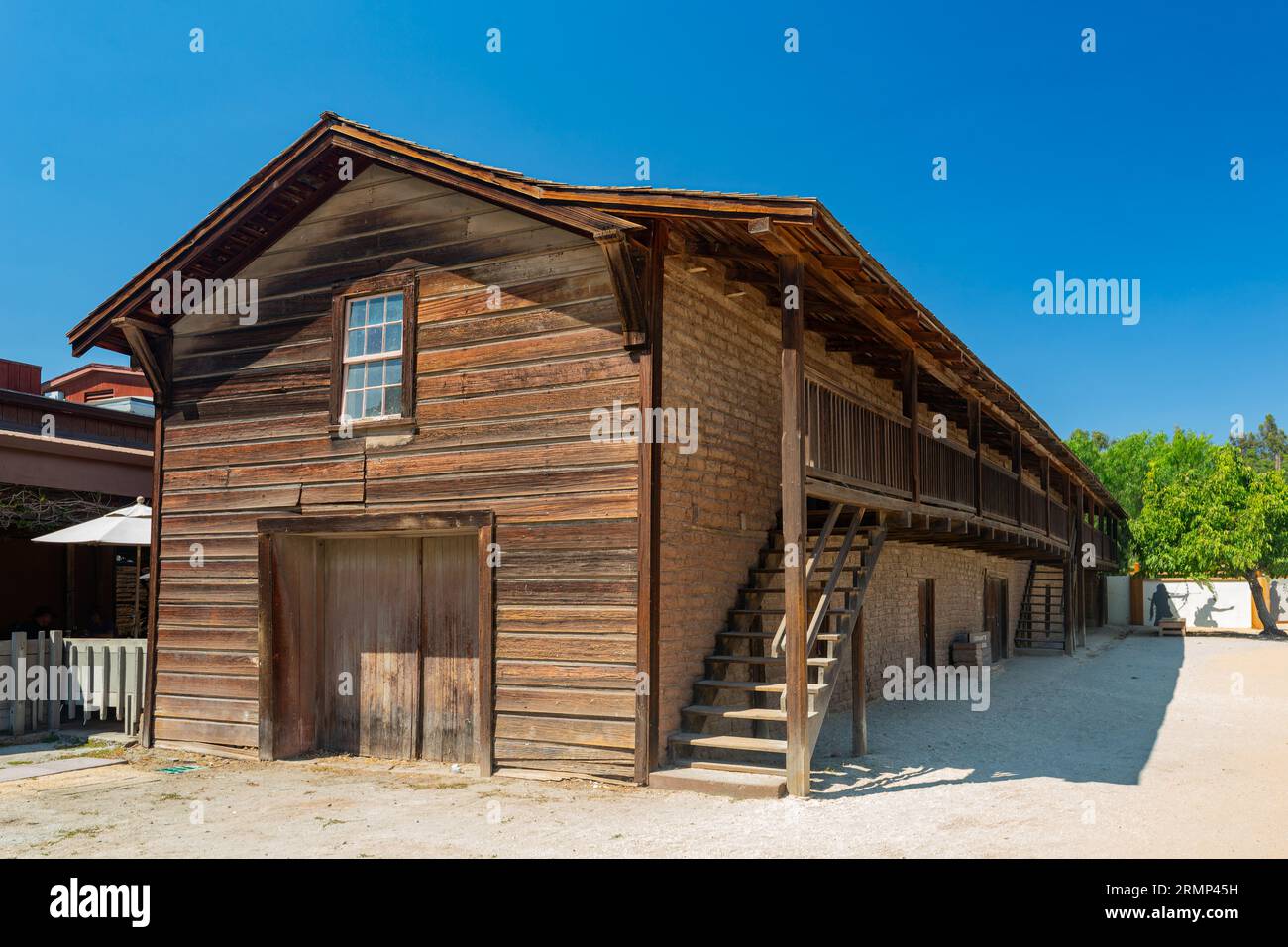 Vue ensoleillée sur le parc historique d'État de Sonoma en Californie Banque D'Images