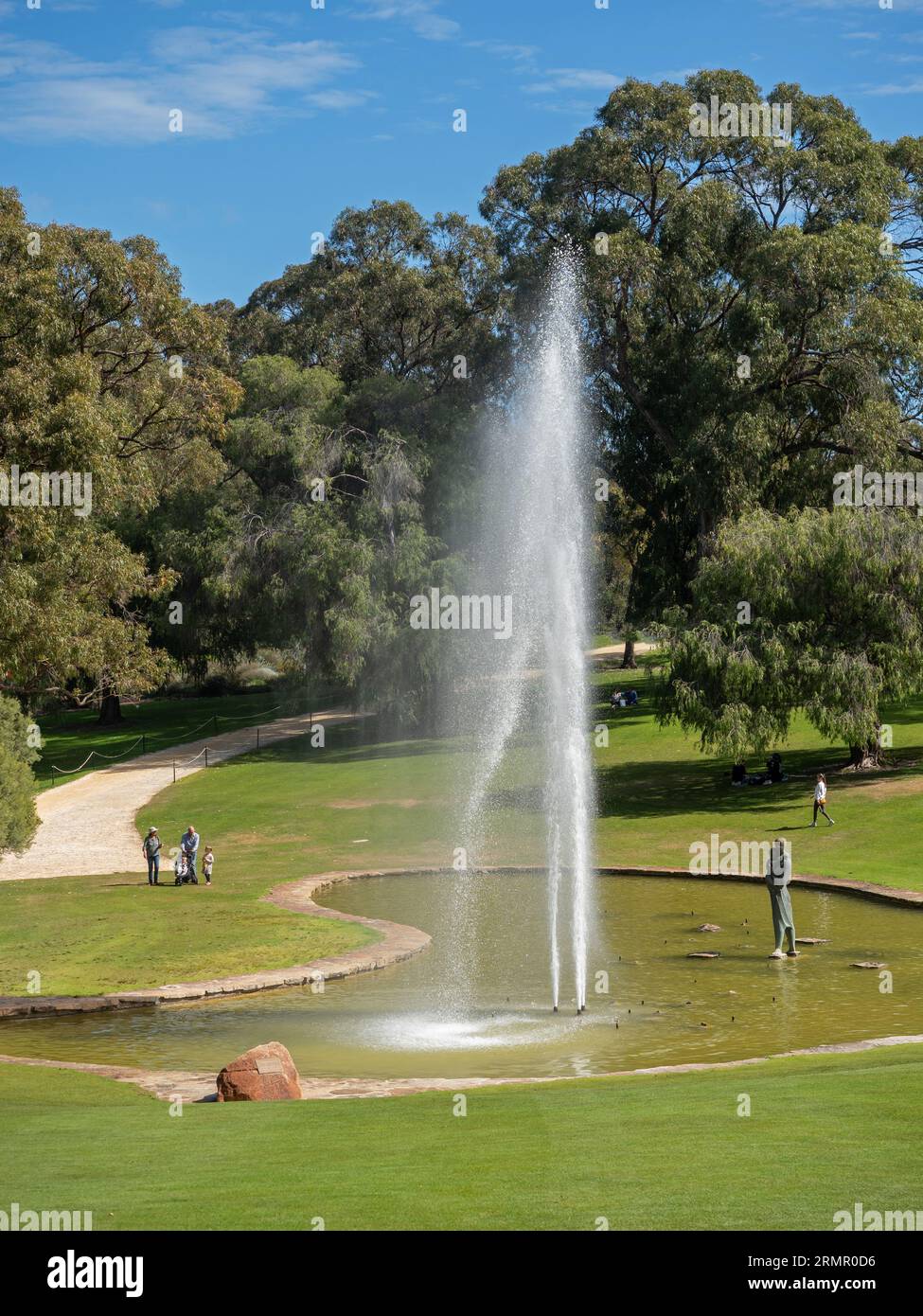 Le Pioneer Women's Memorial est situé dans le jardin botanique d'Australie occidentale à Kings Park à Perth, en Australie occidentale. Banque D'Images