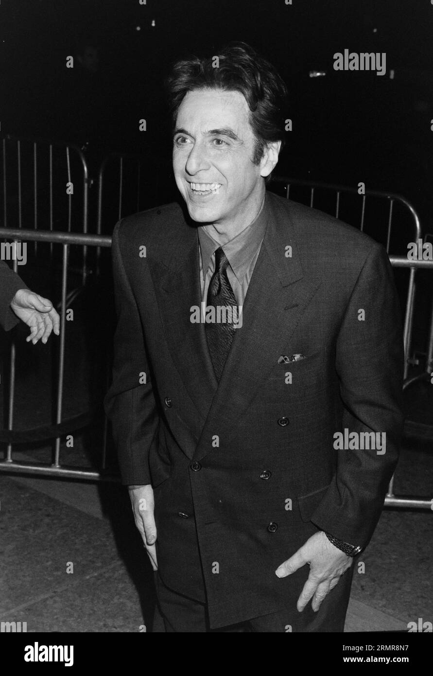 LOS ANGELES, CALIFORNIE. 2 mars 1997 : l'acteur Al Pacino à la première de Donnie Brasco à Los Angeles. Photo : Paul Smith / Featureflash Banque D'Images