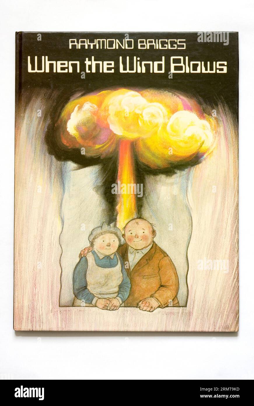Livre When the Wind Blows Banque D'Images