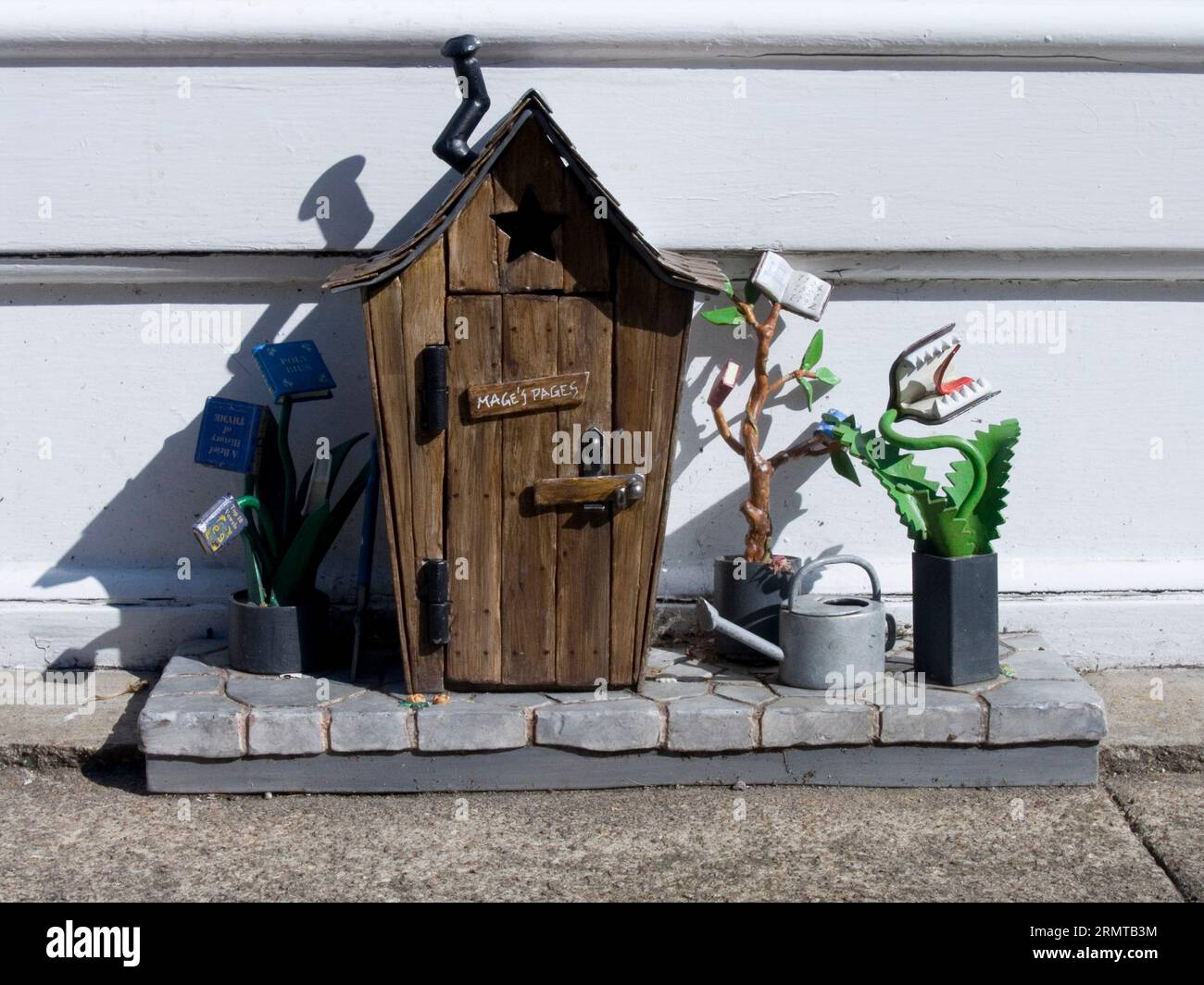 Dinky door Mage's pages Banque D'Images