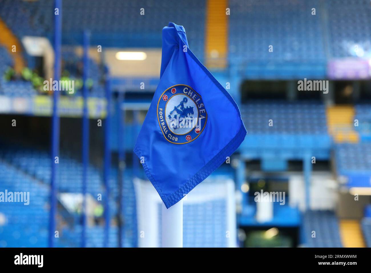 Stamford Bridge, Chelsea, Londres, Royaume-Uni. 30 août 2023. EFL Carabao Cup football, Chelsea contre AFC Wimbledon ; crédit Corner flag : action plus Sports/Alamy Live News Banque D'Images