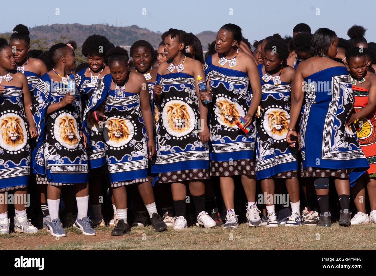 LUDZIDZINI, ESWATINI (SWAZILAND) - 2023 la cérémonie annuelle Umhlanga