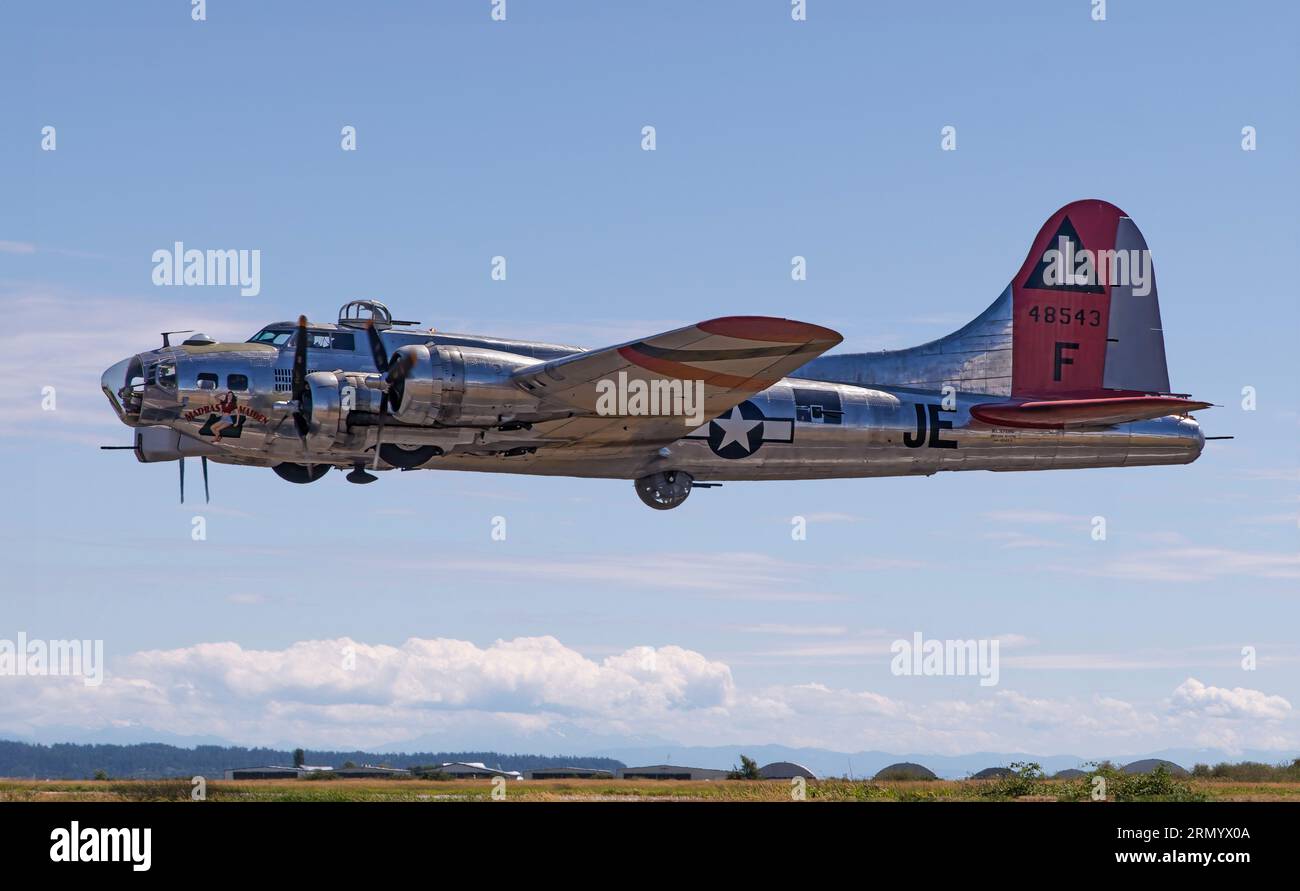 Boeing B-17 Flying Fortress Banque D'Images