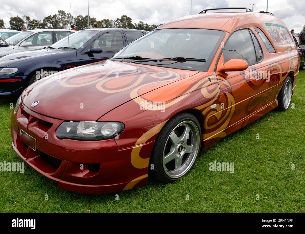 Holden Sandman car GM Vintage Retro Show Shine Day Out, Melbourne Victoria Banque D'Images