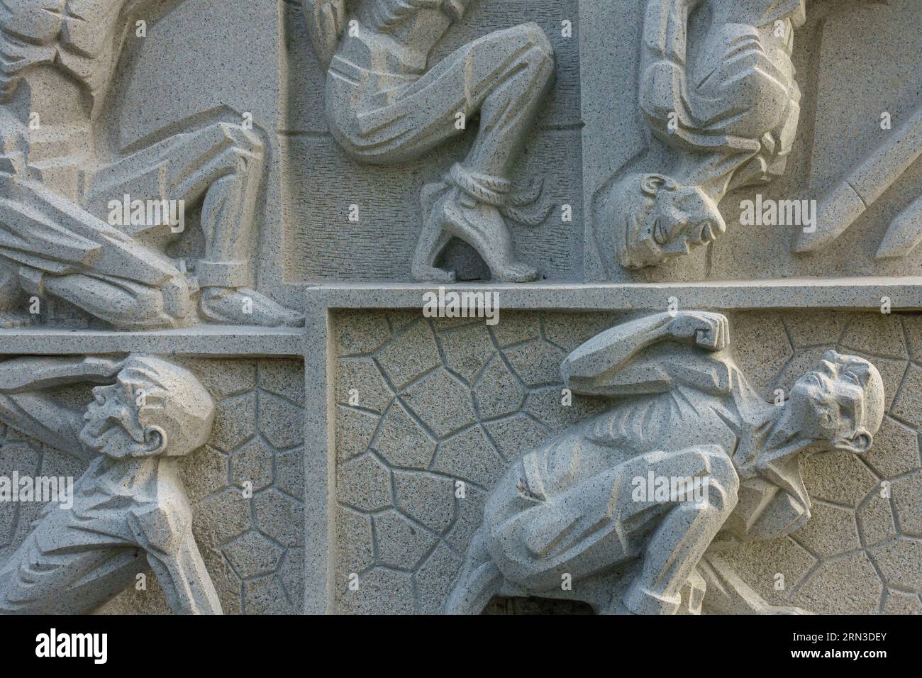 Vietnam, archipel de con Dao, appelé îles Poulo-Condor pendant la colonisation française, île de con son, ancien cimetière de prisonniers politiques Banque D'Images