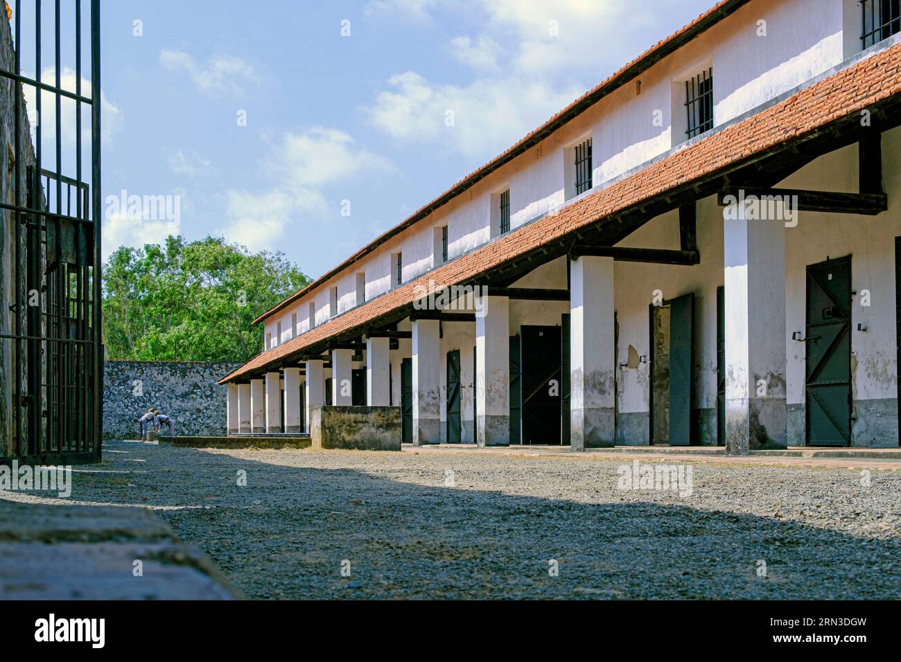 Vietnam, archipel de con Dao, îles Poulo-Condor pendant la colonisation française, île de con son, prison de Phu Tuong Banque D'Images