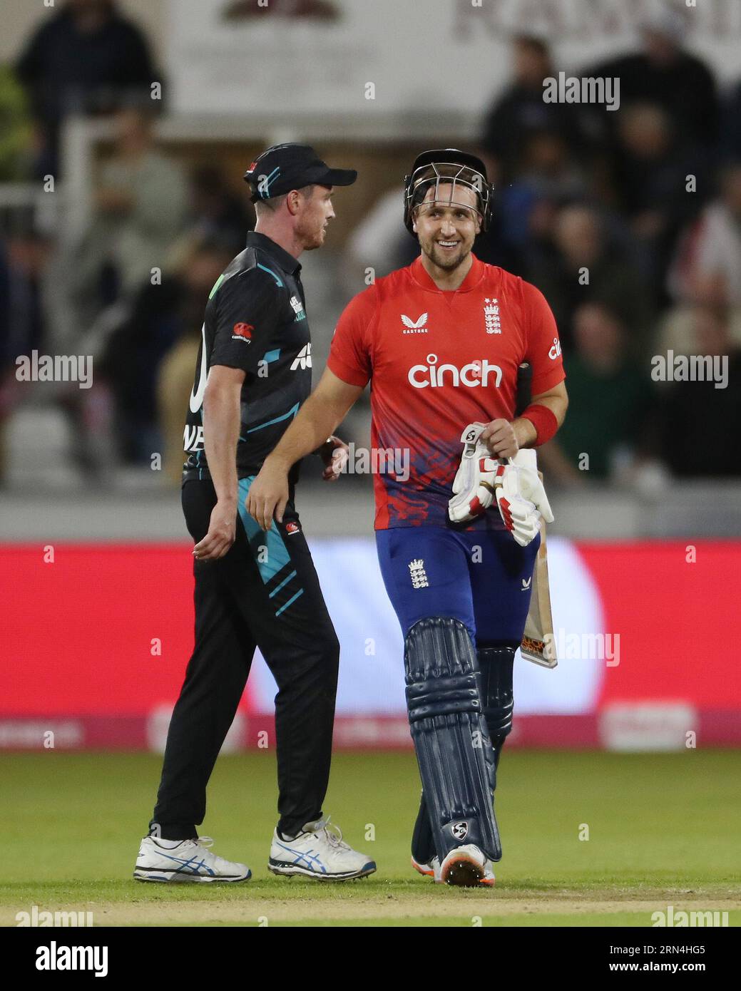 Liam Livingstone de l'Angleterre lors du match Mens International T20 Match entre l'Angleterre et la Nouvelle-Zélande au Seat unique Riverside, Chester le Street le mercredi 30 août 2023. (Photo : Mark Fletcher | MI News) crédit : MI News & Sport / Alamy Live News Banque D'Images