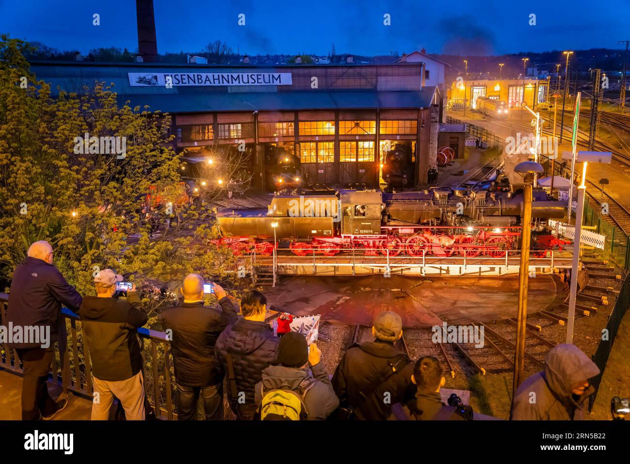 15e réunion des locomotives à vapeur de Dresde Banque D'Images