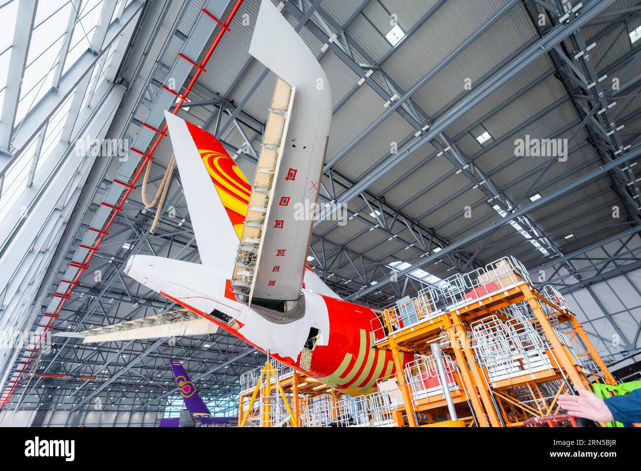 Elbe Aircraft Works Banque D'Images