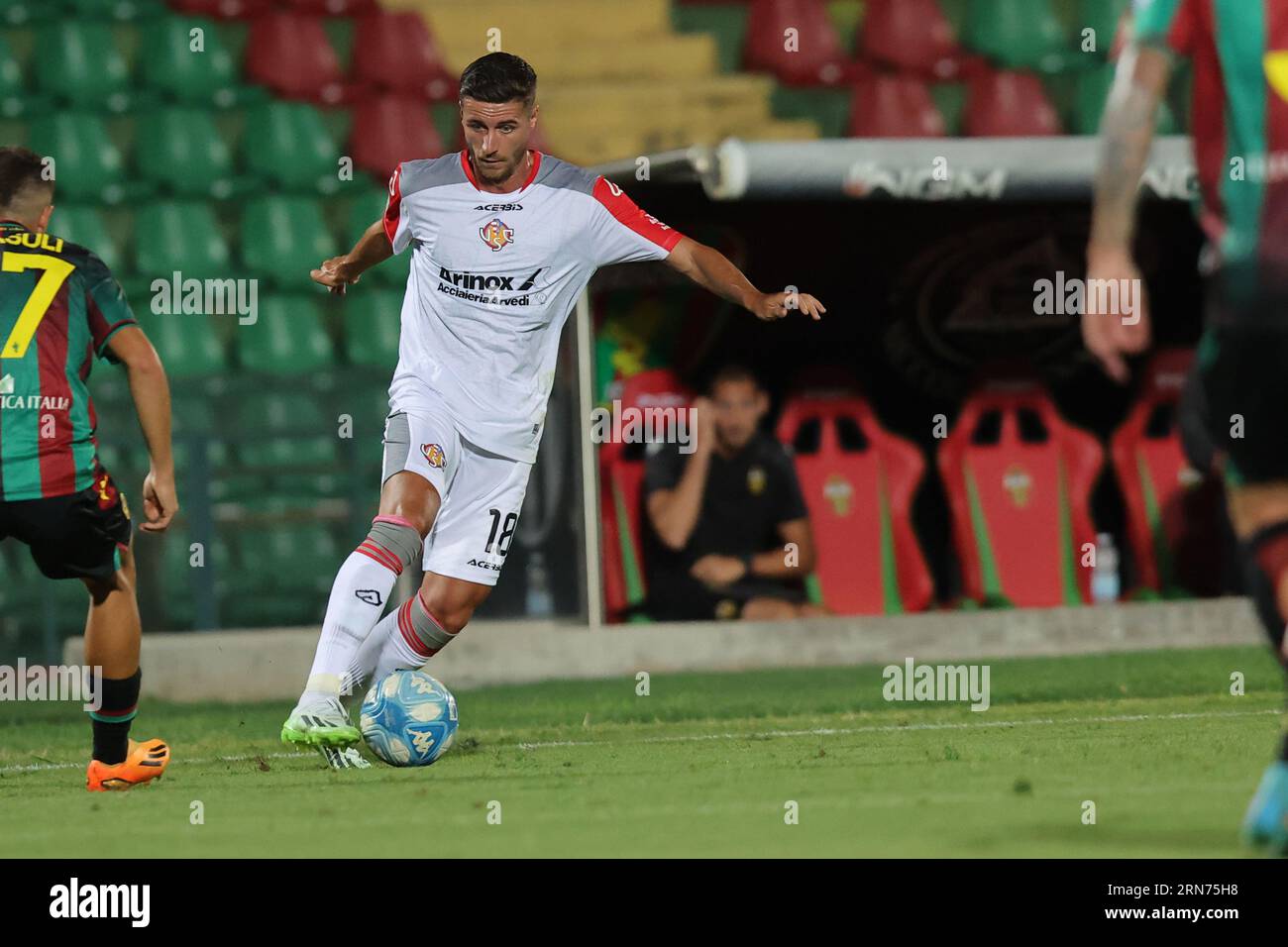 Terni, Italie. 30 août 2023. Vitali Tommaso (Cremonese) lors de Ternana Calcio vs US Cremonese, match de football italien Serie B à Terni, Italie, août 30 2023 crédit : Agence de photo indépendante/Alamy Live News Banque D'Images