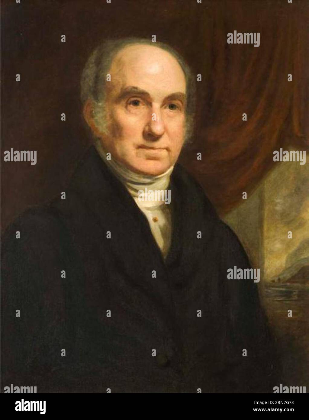 Sir Charles Forbes, Bart de Newe, prévôt d'Aberdeen (1817-18) par Colvin Smith Banque D'Images