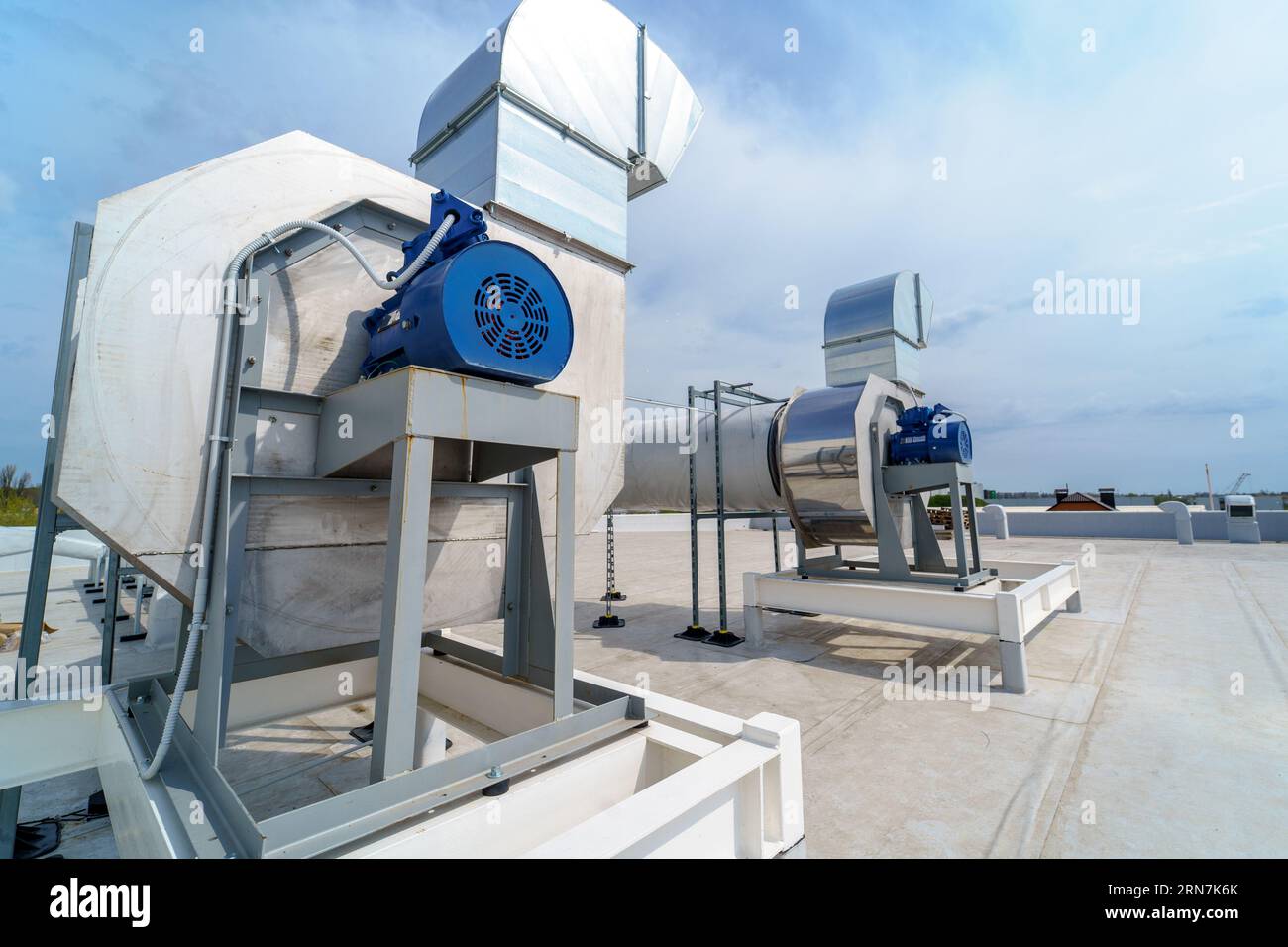 Le système de climatisation et de ventilation Banque D'Images