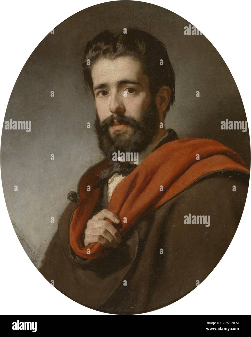 El escultor Ricardo Bellver 1869 par Alejandro Ferrant y Fischermans Banque D'Images