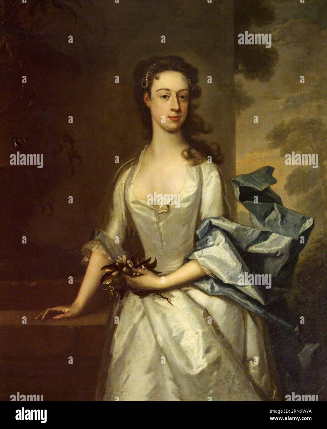 Susan Colt, Mme Henry Hoare (d.1743) 1733 par Hans Hysing Banque D'Images