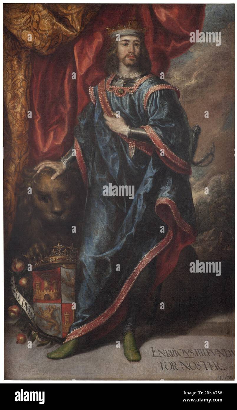 Henry IV Segunda mitad del siglo XVII par Alonso del Arco Banque D'Images