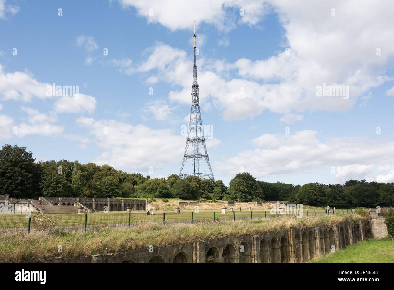 Crystal Palace Transmitting Station, connu sous le nom d'Arqiva Crystal Palace, Crystal Palace, Londres, SE19, Angleterre, ROYAUME-UNI Banque D'Images