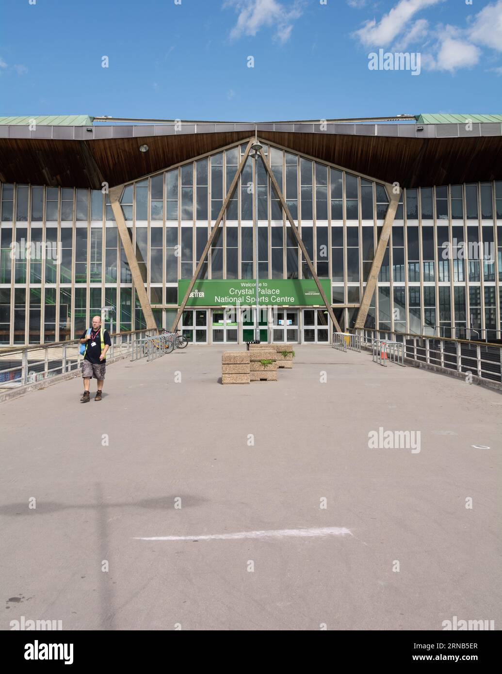 Crystal Palace National Sports Centre, Ledrington Road, Londres, SE19, Angleterre, ROYAUME-UNI Banque D'Images