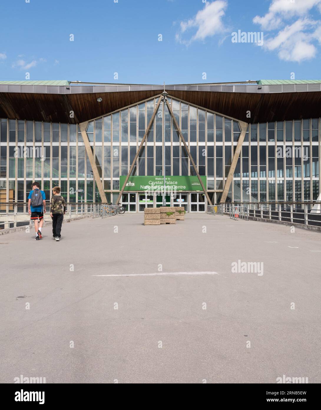 Crystal Palace National Sports Centre, Ledrington Road, Londres, SE19, Angleterre, ROYAUME-UNI Banque D'Images