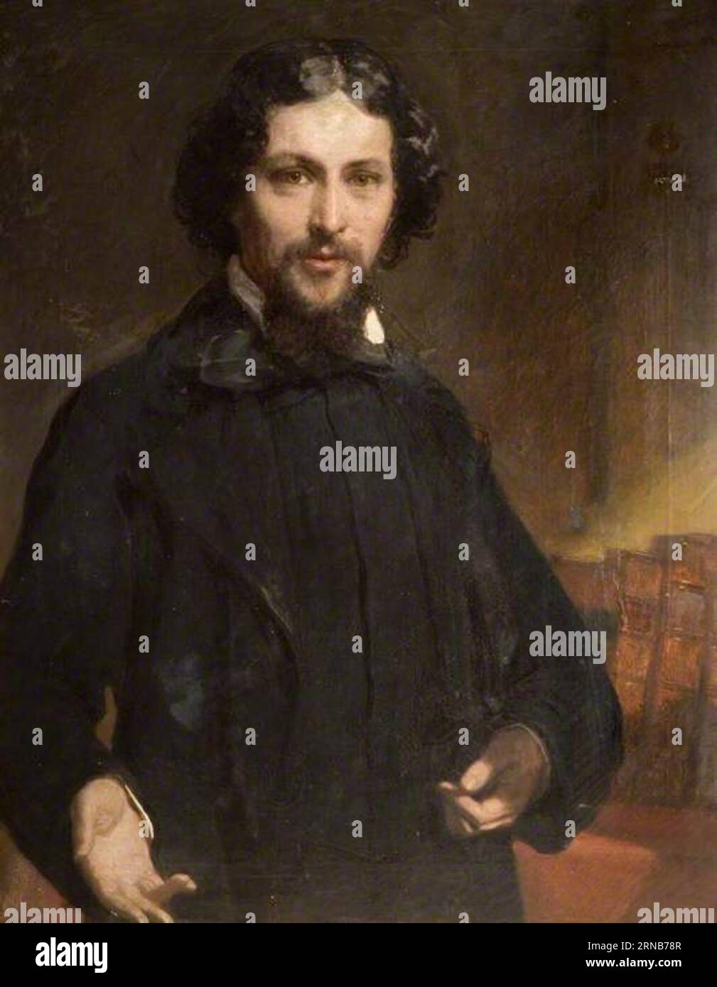 George Dawson entre 1850 et 1855 par John Prescott Knight Banque D'Images