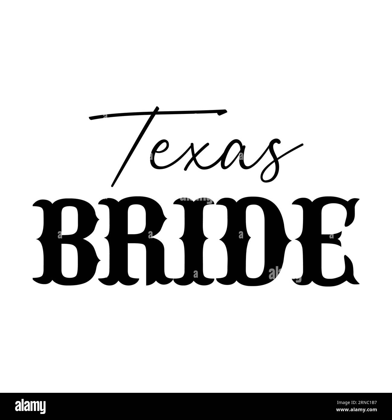 Police occidentale Texas bride sur fond blanc. Illustration isolée. Banque D'Images