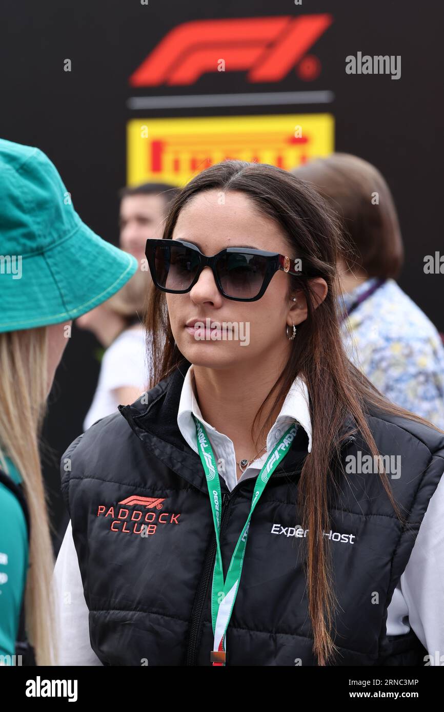 Monza, Italie. 01 septembre 2023. Marta Garcia (ESP). Championnat du monde de Formule 1, Grand Prix d'Italie, Rd 15, vendredi 1 septembre 2023. Monza Italie. Crédit : James Moy/Alamy Live News Banque D'Images