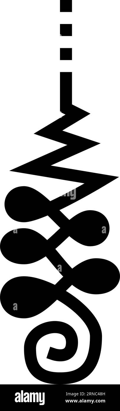 illustration vectorielle d'icône de glyphe du bouddhisme des lumières Illustration de Vecteur