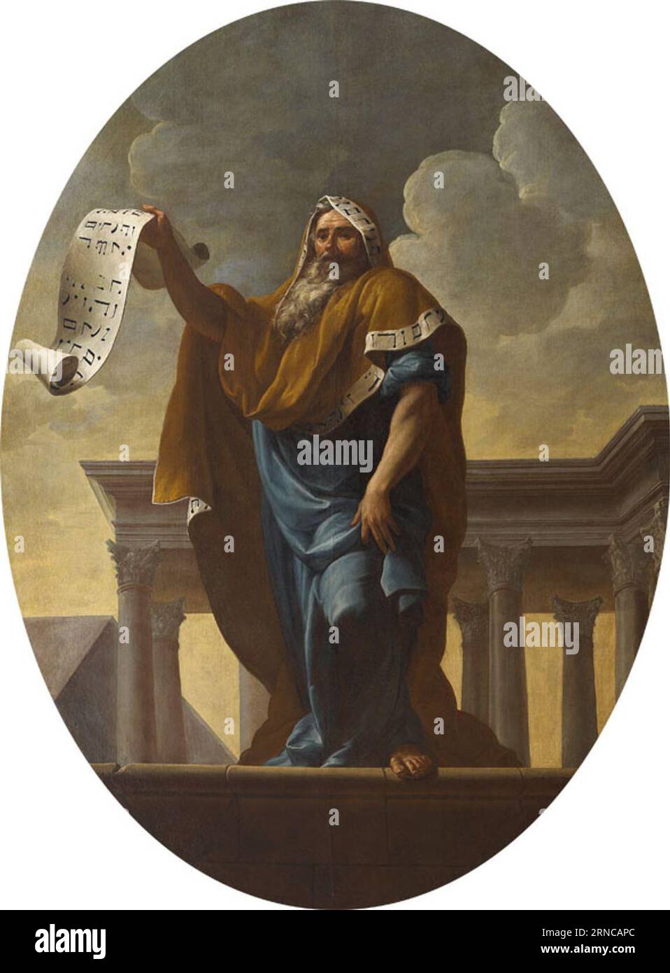 Aaron 1722 par Ambroise Crozat Banque D'Images