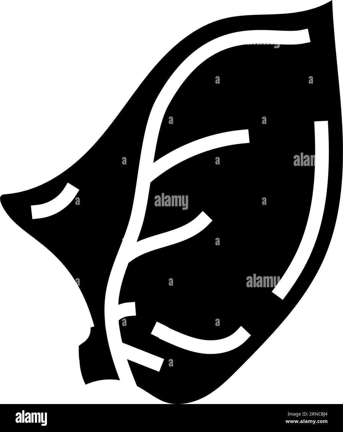 illustration vectorielle d'icône de glyphe animal de cochon d'oreille Illustration de Vecteur